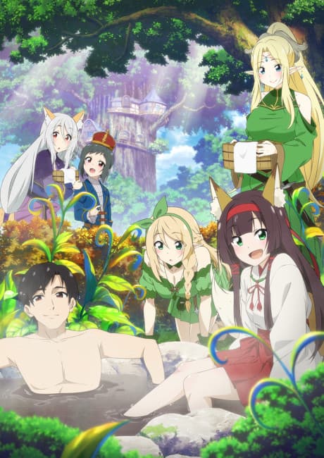 Meitou "Isekai no Yu" Kaitaku-ki: AraFou Onsen Mania no Tensei-saki wa, Nonbiri Onsen Tengoku deshita
